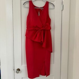 FEHAUTE sleeveless dress red size L